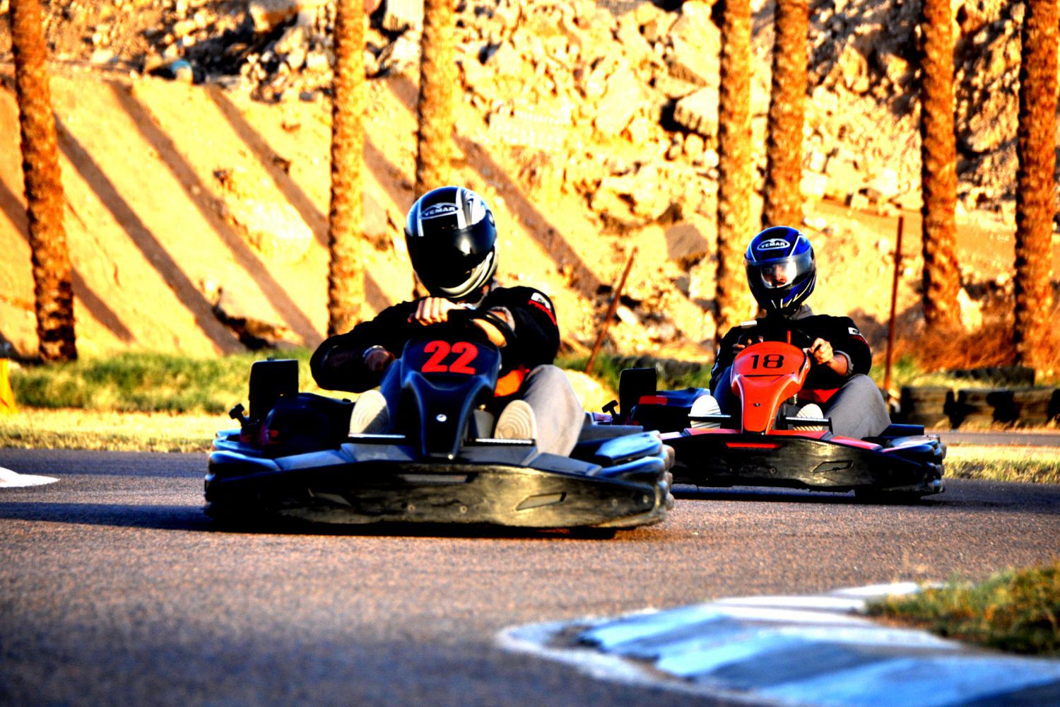 Karting Tours, go Cars, familien Tours mit Trivaeg