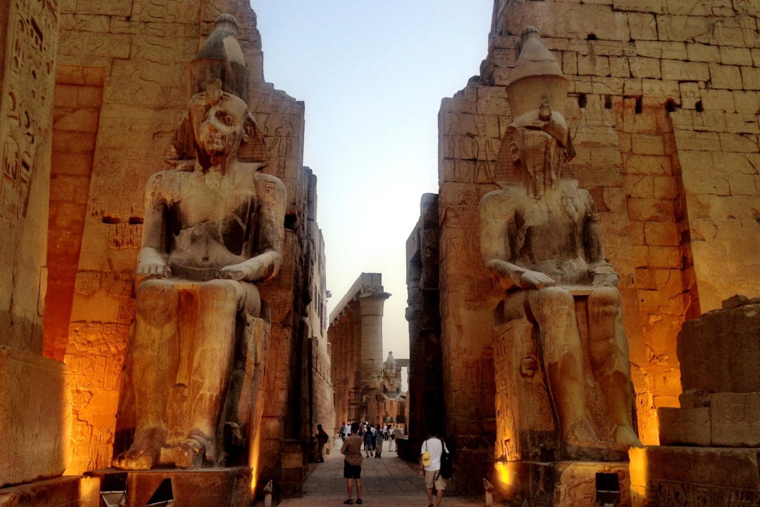 Luxor Temple Denkmaeler