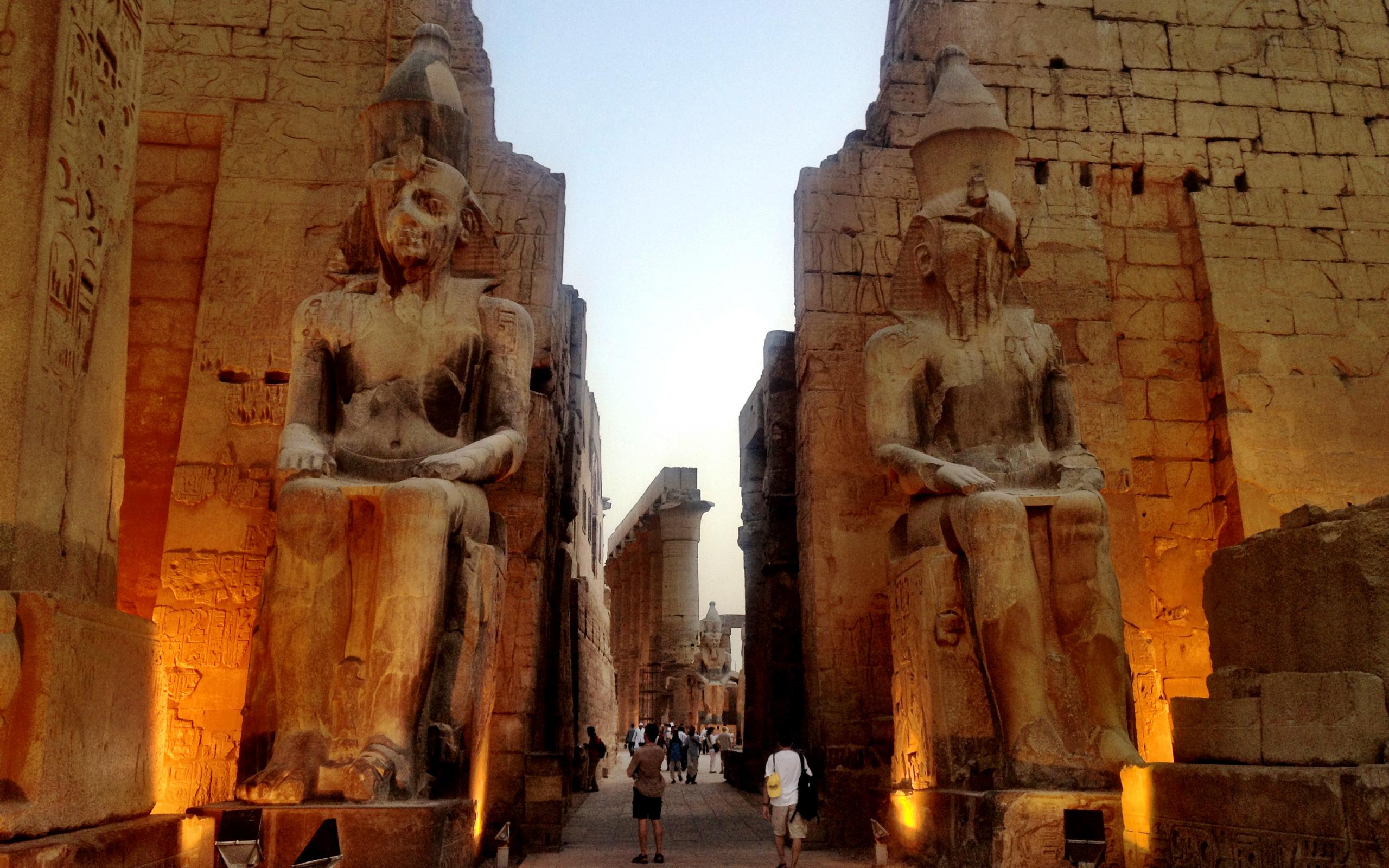 Luxor Temple Denkmaeler