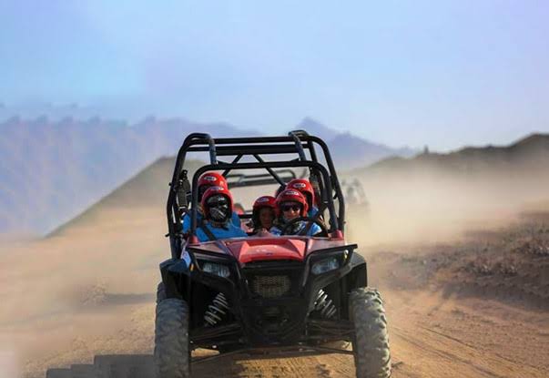 Morgen Polaris RZR Dune Buggy Safari von Hurghada