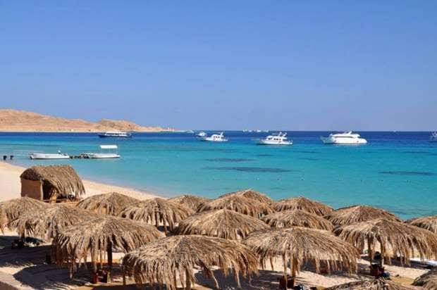 Schnorchelausflug zur Orange Bay von Hurghada.